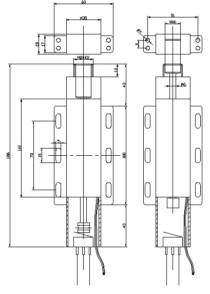 电磁锁,双向保持式米兰体育开户-米兰体育平台
尺寸图